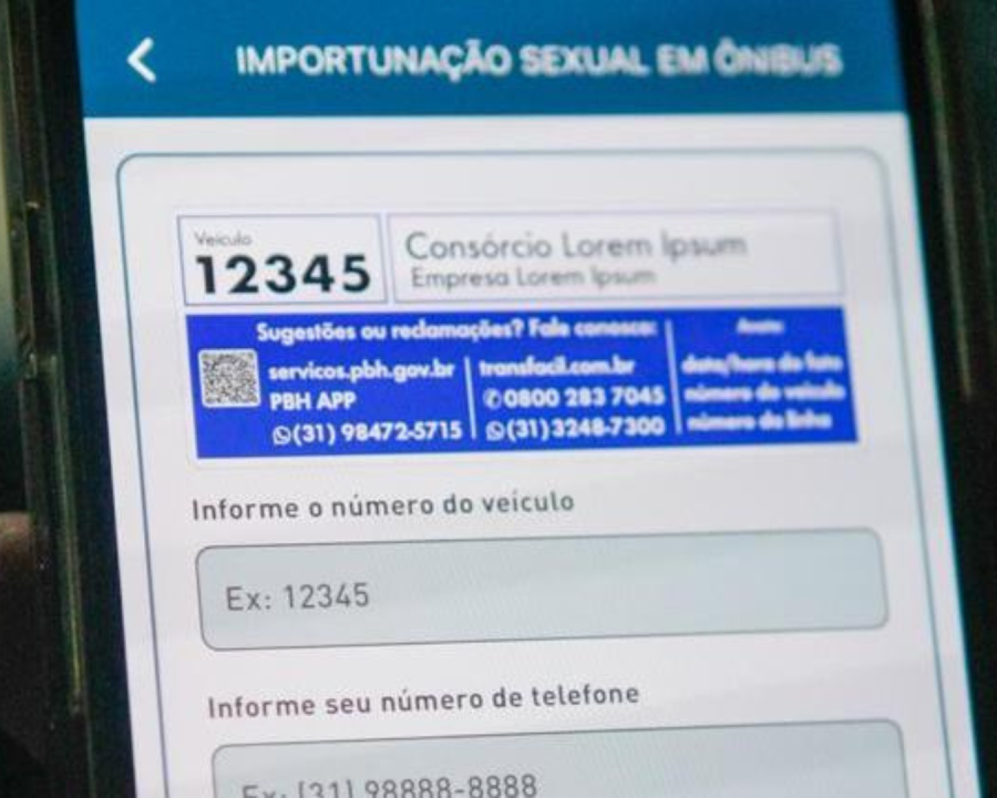 Passageiros de BH Podem Denunciar Assédio Sexual nos Ônibus Pelo Celular